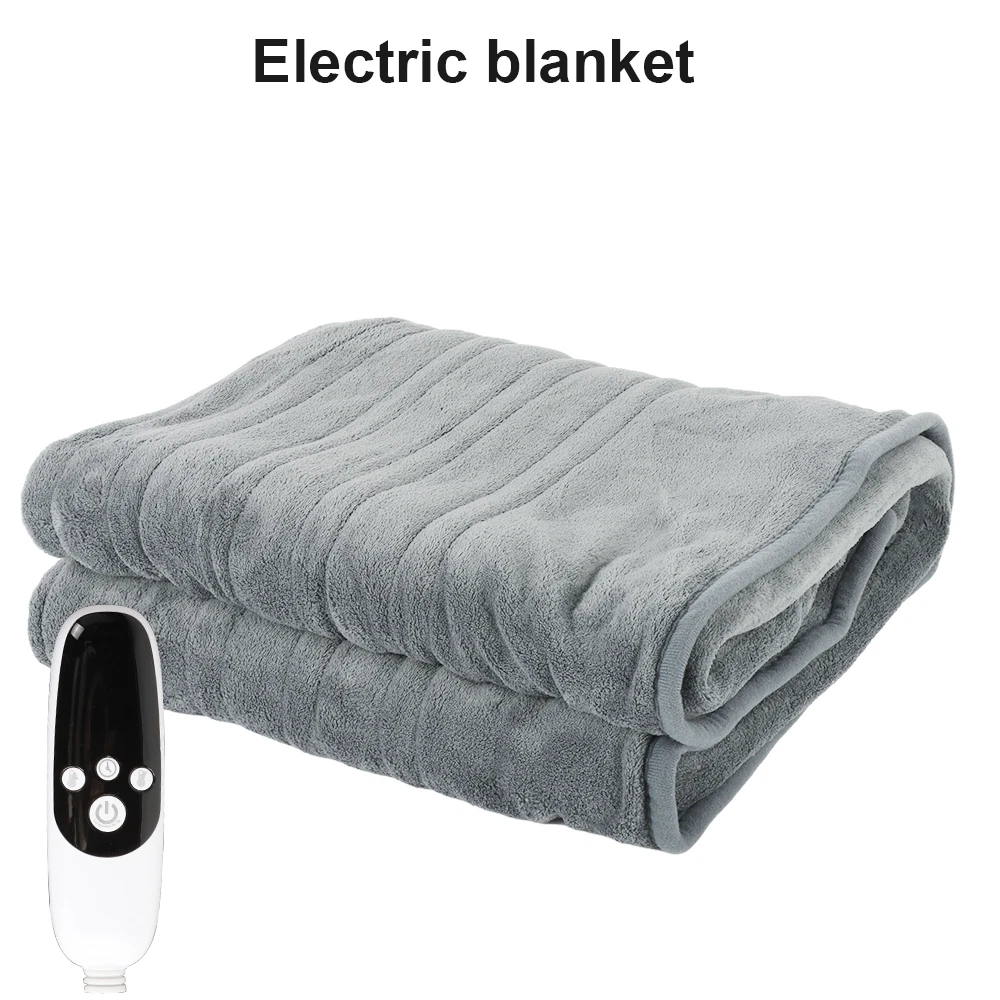 Electric Heated Throw Blanket with 9 Heating Levels & 12hrs