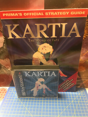 Atlus Kartia The World of Fate mit Strategy Players Guide Playstation One PSX
