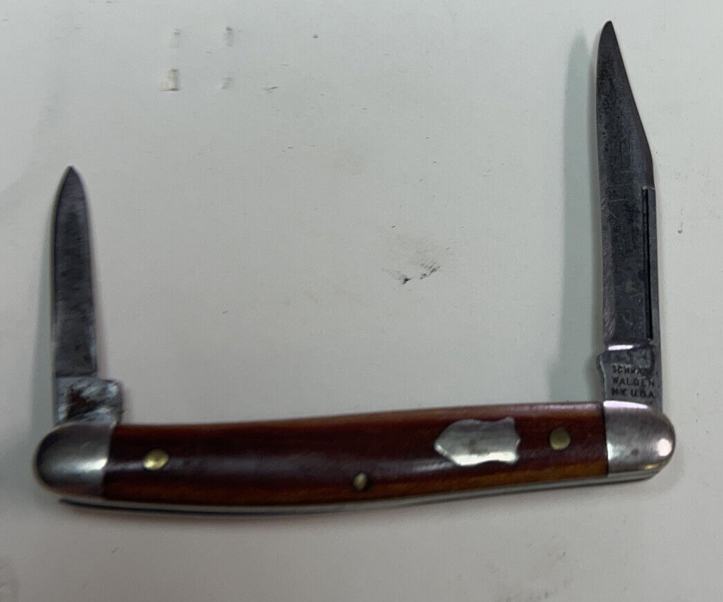Vintage SCHRADE WALDEN NY USA 805 Stainless Tiny Stock Knife Vintage SCHRADE WALDEN NY USA 805 Stainless Tiny Stock Knife