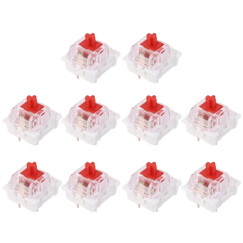 Durable Mechanical Keyboard 10pcs Mechanical Keyboard Replacement Parts