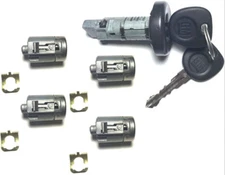 Express Savana Van 08-09 OEM Ignition & 4 Door Lock Cylinders Alike 2 GM Keys