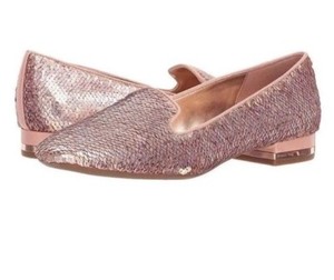 michael kors pink loafers