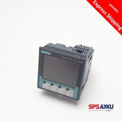 SIEMENS Sentron PAC4200 Messgerät  7KM4212-0BA00-3AA0   Inkl 7KM9300-0AE01-0AA0