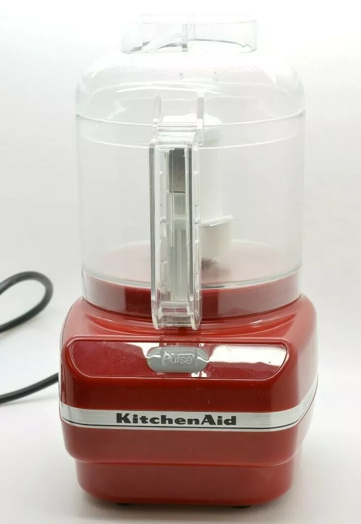 Kitchen Aid Chef's Chopper Mini Food Processor 3 Cups KFC3100ER2 Red