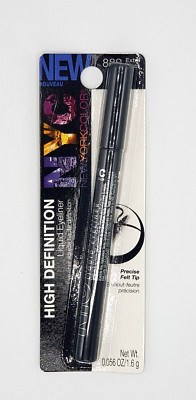 NEW NYC New York Color High Definition Liquid Eyeliner 889 Extra Black 0.056oz