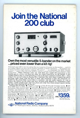 Amateur Radio 73 September 1967 Ham Radio Magazine - Picture 2 of 2