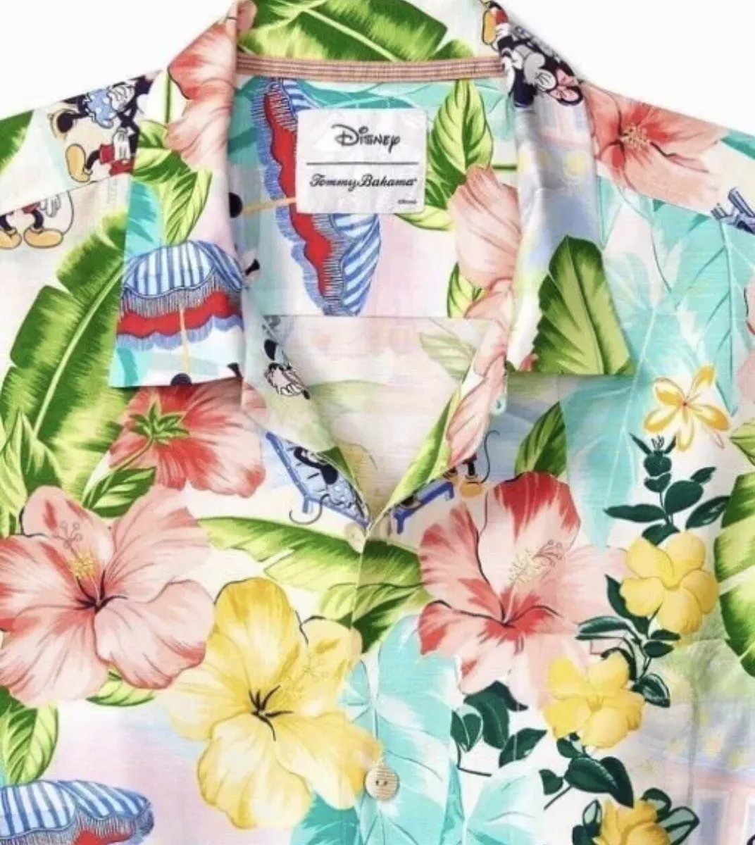 Mickey and Minnie Mouse Tropical Shirt by Tommy Bahama