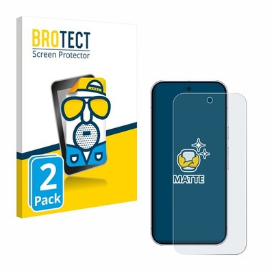 2x Schutzfolie Matt für Google Pixel 10 Pro Displayschutz Antireflektierend