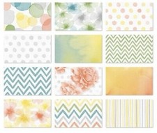 Stampin Up Watercolor Wonder 24 Sheets 6x6 Designer Series Paper DSP 