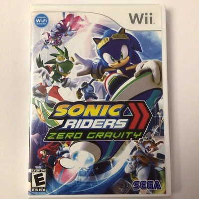 Sonic Riders: Zero Gravity (Nintendo Wii, 2008) ACCEPTABLE Tested READ