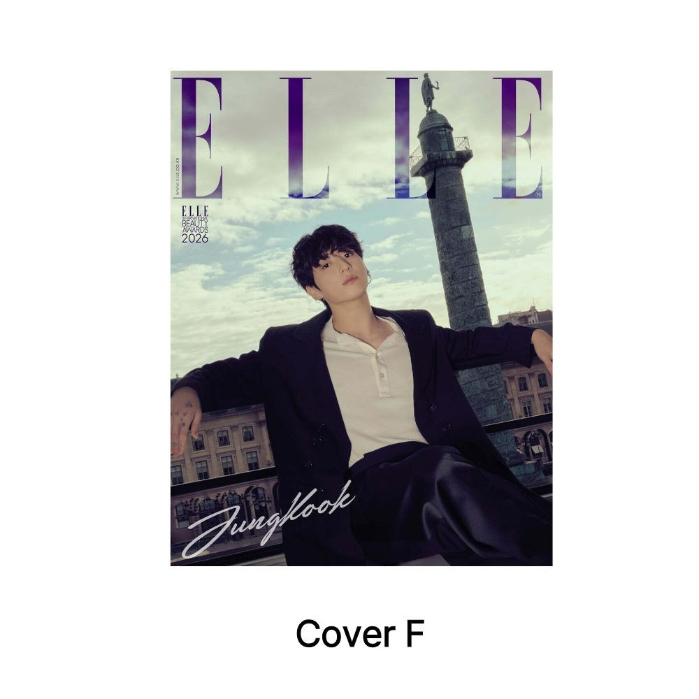 BTS JUNGKOOK ELLE Magazine Jan 2026 (9 Types) | eBay