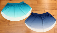Balera TEAL BLUE BALLET SKIRT Girls 10 12 Modern Contemporary Dance