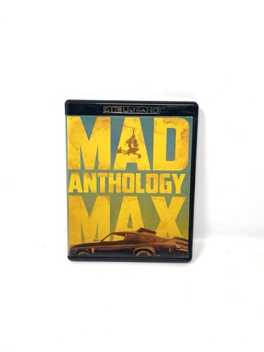 Mad Max Anthology Ultra HD (4K UHD, 2022, 4 Discs) - Mel Gibson - Tom Hardy