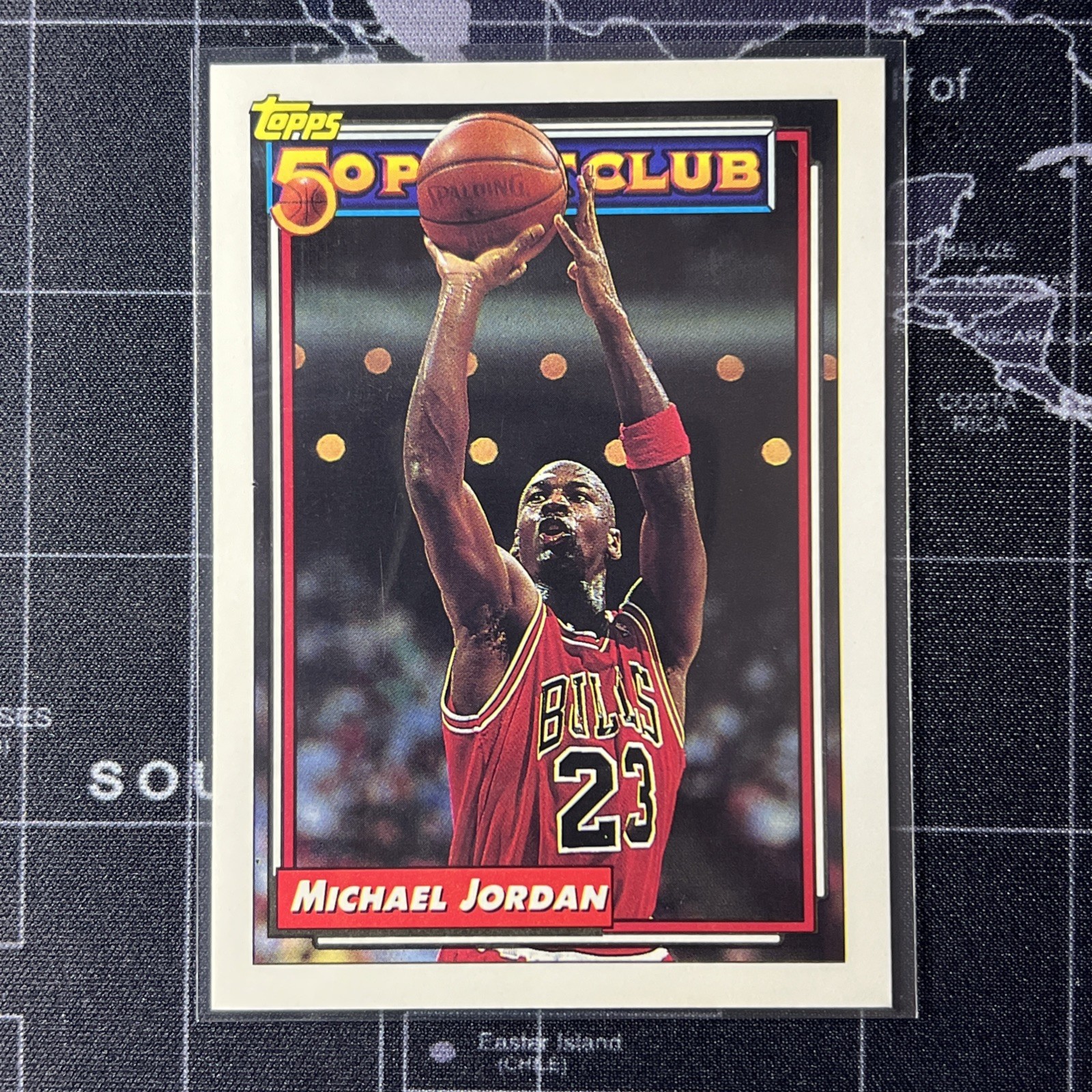 1992 TOPPS MICHAEL JORDAN 205 MINT BASKETBALL CHICAGO BULLS