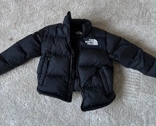 North Face Puffer Jacket Black Teen Unisex La...