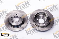 2X Bremsscheibe Kraft 6056350 2 Bremsscheiben Hinterachse Hinten FüR Volvo