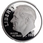2009-S 90% Silver Proof Roosevelt Dime
