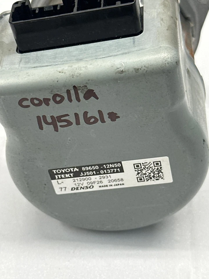 Toyota Corolla power steering pump 20 24 sedan 2.0L smart key US OEM 8965012N50 - Image 4 of 4