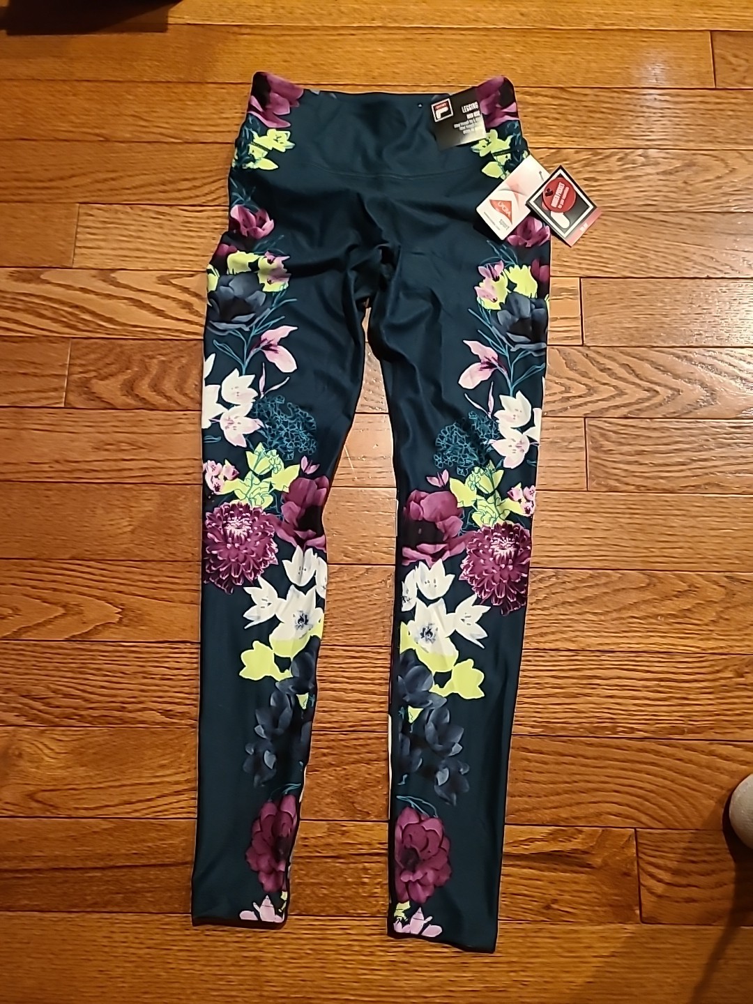 Fila Leggings Sportivi Donna Vita Alta S Island Stampa Floreale