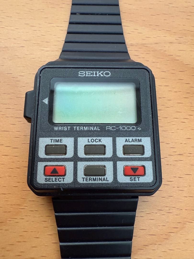 Seiko RC-1000 Digital Watch Computer Japan 1984 Rare Used | eBay