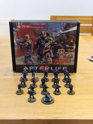 Afterlife Painted Miniatures Republic Faction Starter Set (16 Miniaturen)