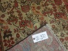 Authentic HandMade Vintage Turkish Pictorial Tree Of Life Bohemian Rug 2.9x4 — photo 2