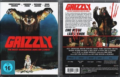 GRIZZLY (1978) --- Blu-ray --- der Tierhorror-Klassiker --- Uncut --- Neu & OVP