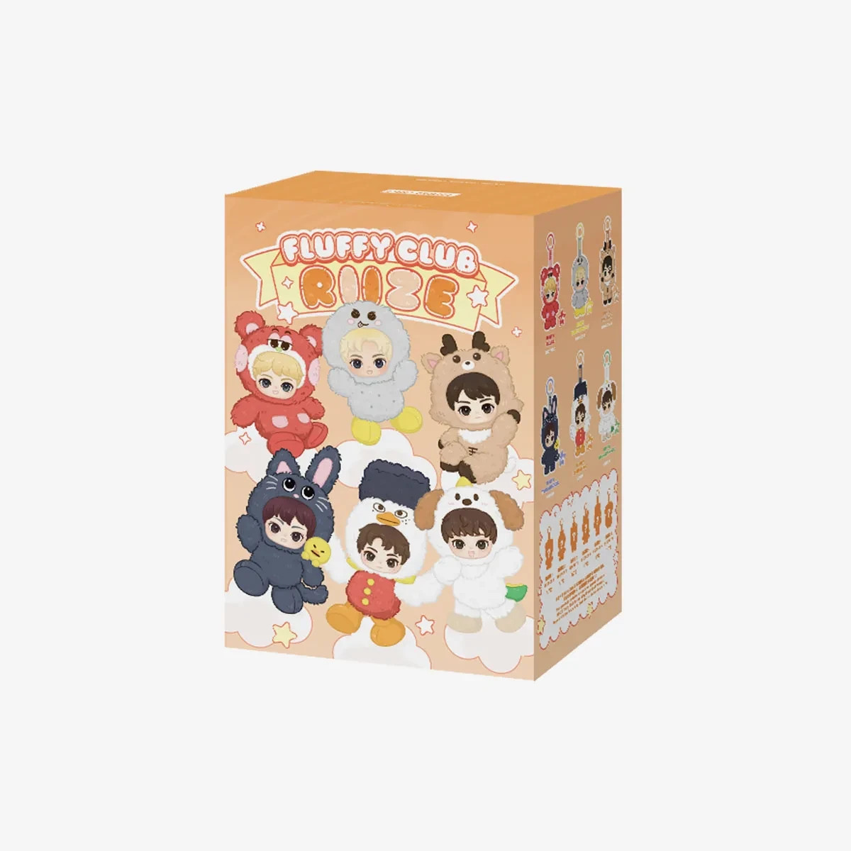 POP MART RIIZE Fluffy Club Series Vinyl Plush Pendant/Figures