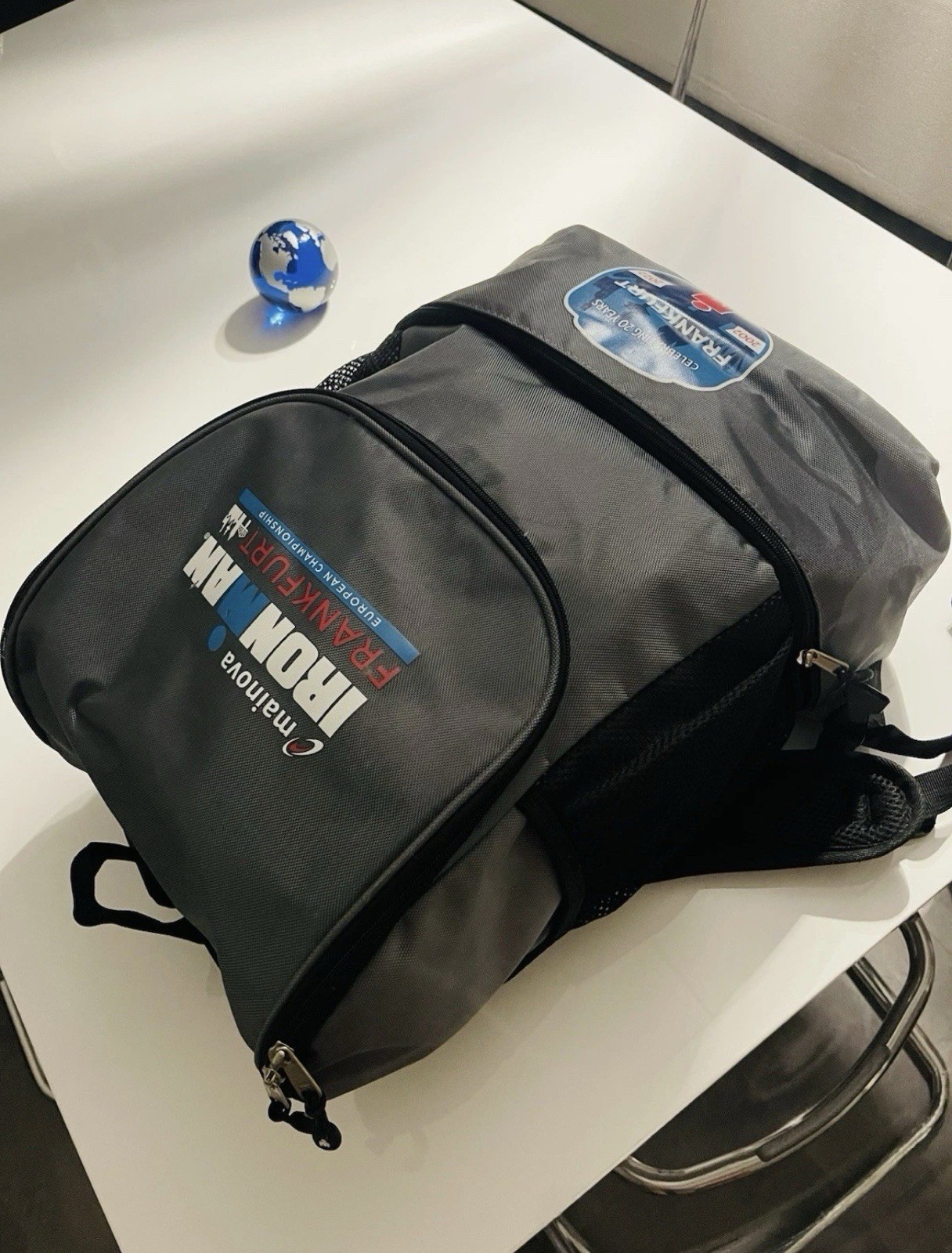 (¡Excelente!) IRONMAN Campeonato de Europa Frankfurt Mochila Mochila 2022 + Regalo