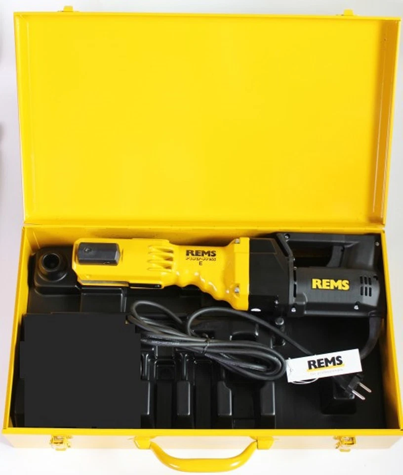 REMS Pressmaschine Power Press E Koffer 572110 f Pressbacke Sanitär Vorgänger SE - Bild 1 von 1