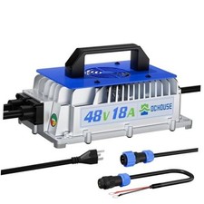 Lithium Charger 93 Efficiency for Golf Cart Batteries 900W Fast 48V 18A