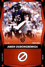 2025 Uno Elite Core Edition - Red Amen Ogbongbemiga Bears #139