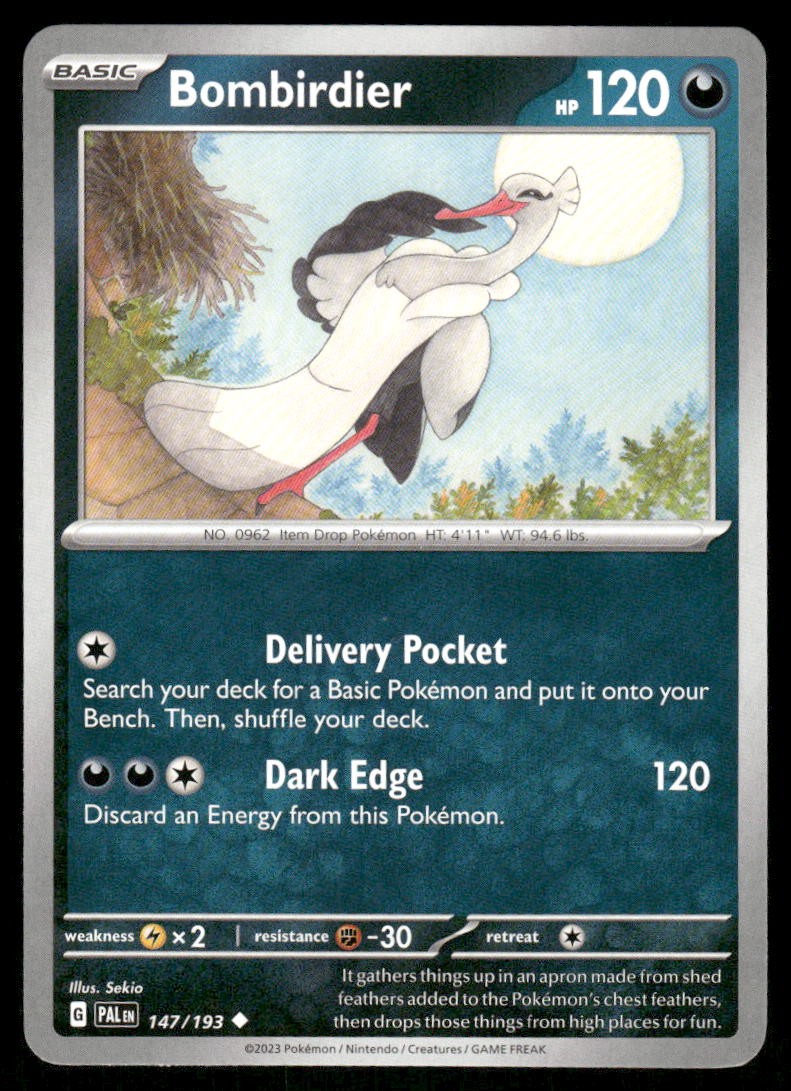 Bombirdier 147/193 - Paldea Evolved - Uncommon NM