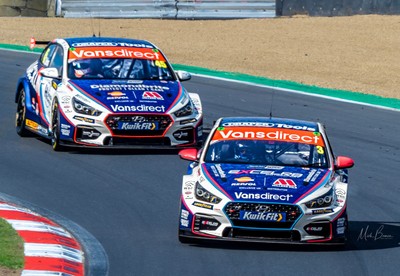 BTCC #3 Tom Chilton #45 Dan Zelos Hyundai I30 N Brands Hatch 2024 A3 Print