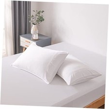 Bella Coterie Luxury Bamboo Viscose Size Pillowcase Set 100 Standard White