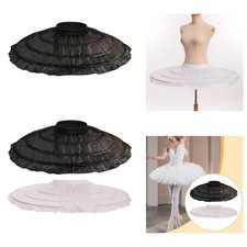 Skirt Petticoat Wedding Bridal Women Pannier Petticoat for Dress Prom Party
