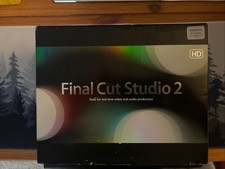 Apple Final Cut Studio 2 Video Editing Software Mac Complete Box Set W/ Manuals