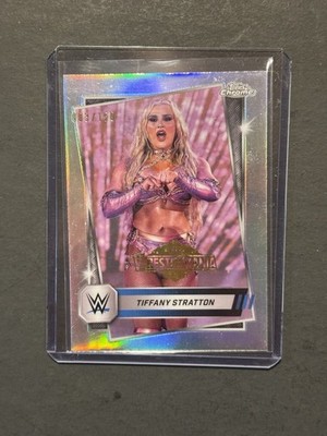 2026 Topps Chrome WWE Tiffany Stratton Refractor /150 Free Shipping