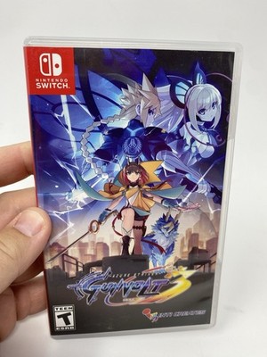 Azure Striker Gunvolt 3 - Nintendo Switch, 2022 Game & Case
