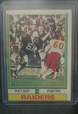 1974 Topps - Ray Guy #219 (RC)