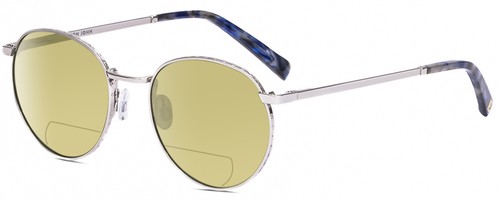 Elton John CHOPIN 2 Unisex Sonnenbrille polarisiert BIFOKAL Platin Silber Blau 50 mm - Bild 10 von 10