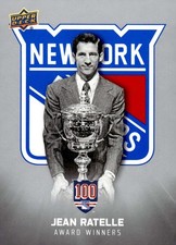 JEAN RATELLE 2025-26 Upper Deck Rangers Centennial Base Hobby #154 NHL ID:164998