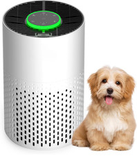 Purificador Aire H14 HEPA 1250ft² Silencioso 24dB Blanco, Nuevo