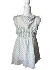 Victoria s Secret Cotton Country Babydoll Set Large Vintage 90s