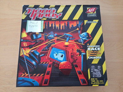 ROBO RALLY Pak1 - Avalon Hill Unplayed - Board Games - Collection - Bundle - Board Games