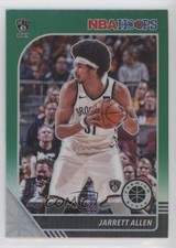 2019-20 Panini NBA Hoops Premium Stock Green Prizm Jarrett Allen #12 2u3