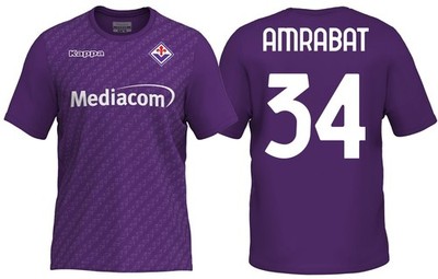 Amrabat Fiorentina 2024 Officer Jersey Adult Boys Child 2023 Kappa