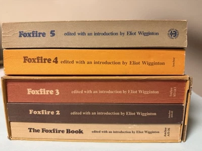 The Foxfire Books 1-5 Lot Vintage Early 1970s Clean - Image 1 of 4