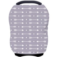 Car Seat Canopy Nursing Cover Multi Use Baby Stroller and Infant Carseat Cover