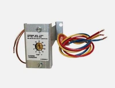 Goodman Outdoor Heat Pump Thermostat Temperature Control 0-45 Degrees OT18-60A